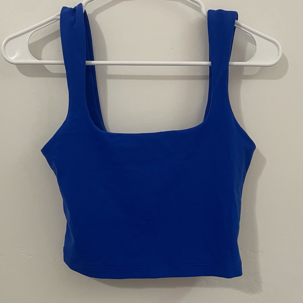 Athleta Transcend Square Neck Crop Bra